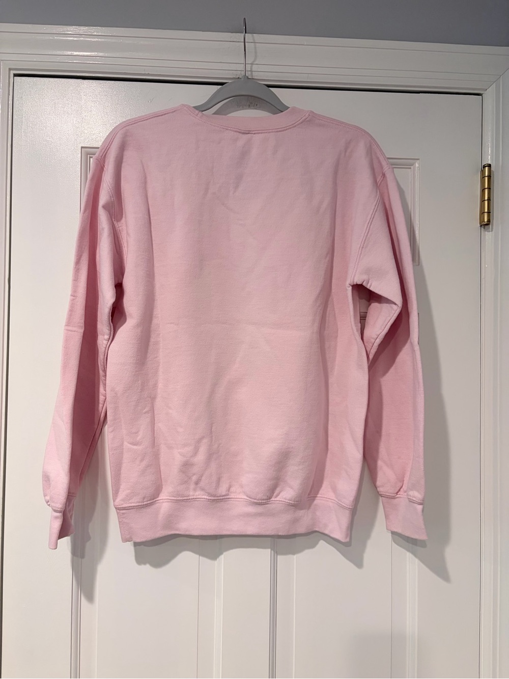 Disney The Nightmare Before Christmas Pink Fleece Crewneck Sweatshirt Small - Picture 2 of 6